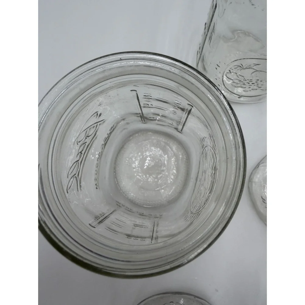 Mason Jars Ball Wide Mouth 32oz Clear Glass Quart Canning Jars Set of 7